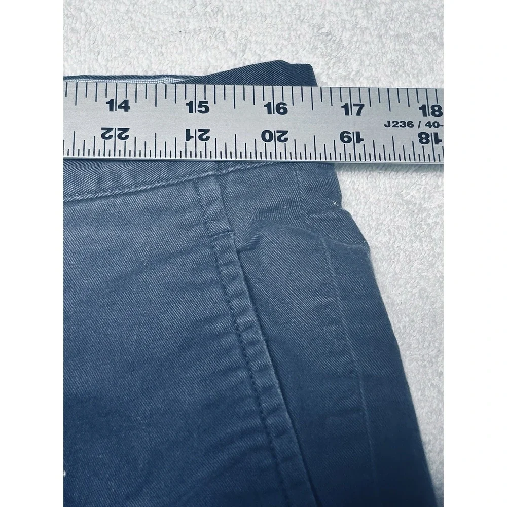 Polo Ralph Lauren Slim Stretch Chino Pants Navy Blue Men's 32x32 Flat Front